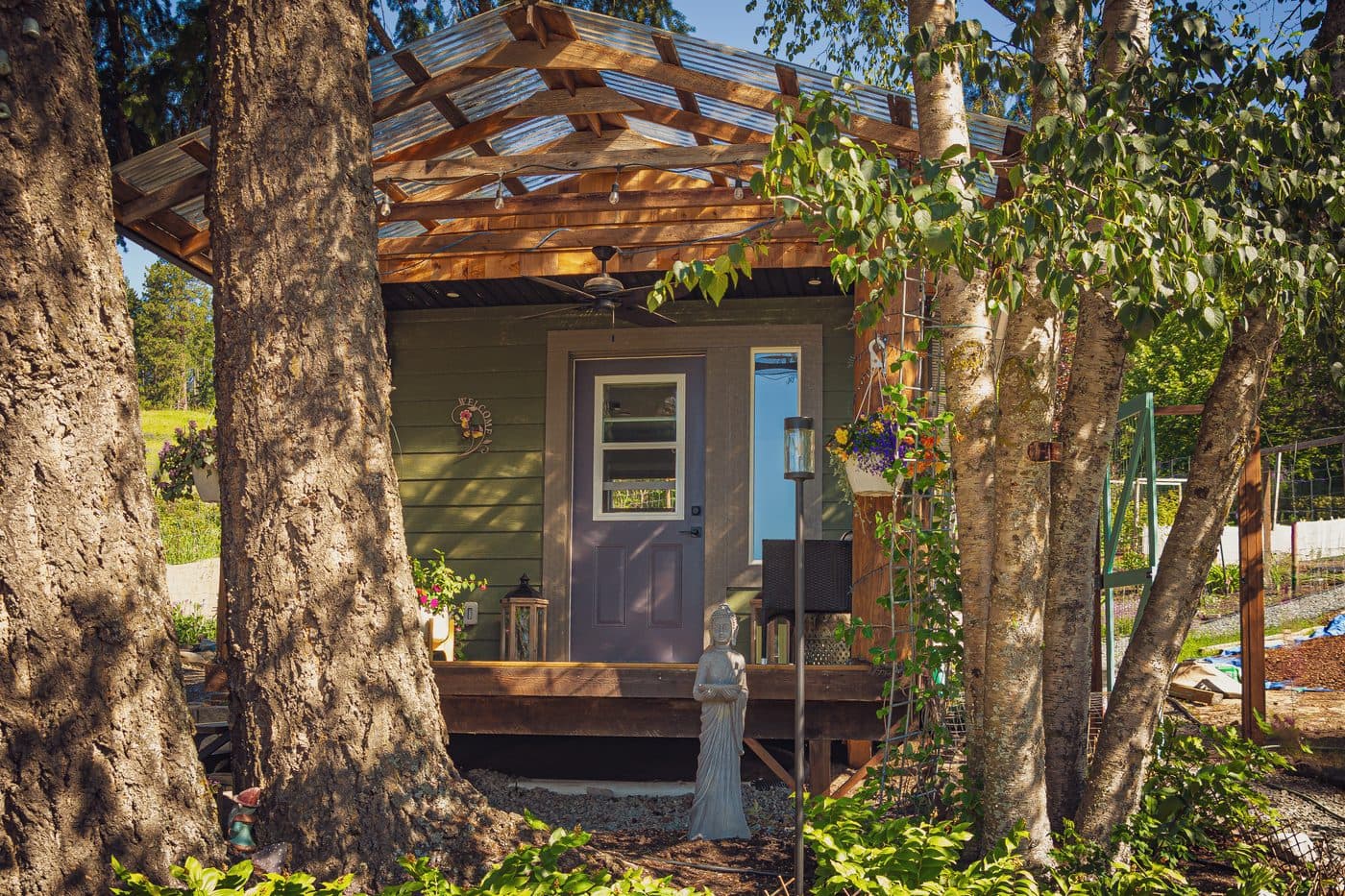 the cabin